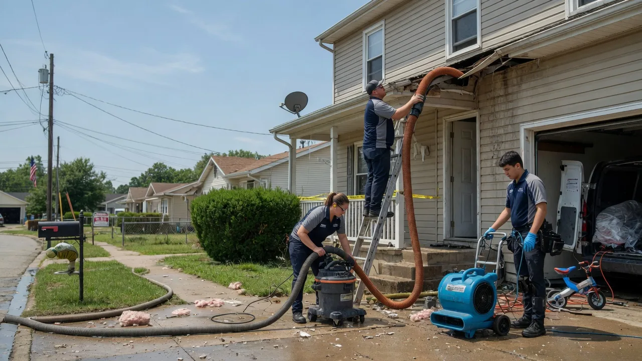 Water Damage Restoration in Hometown, IL near me